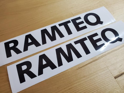 Ramteq decals stickers - ramteq,
