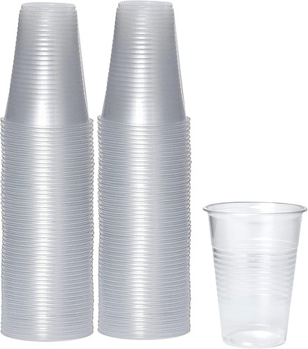 Pami clear plastic cups - plastic, 5oz