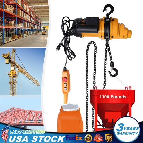 2ton 1300w electric chain - 1/2ton,