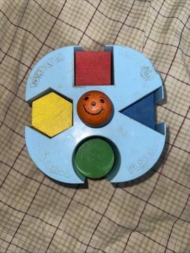 1969 vintage playskool - 1969, wood