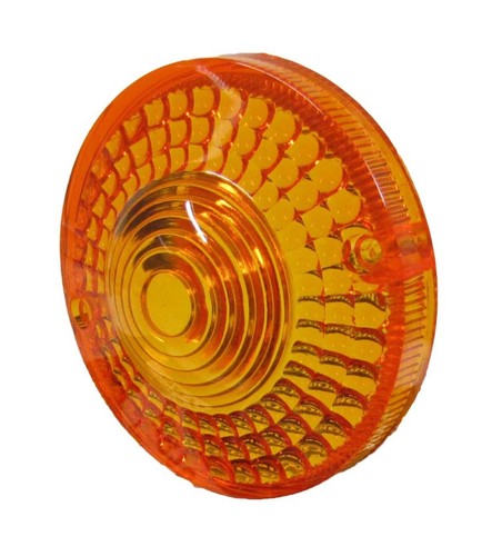 Indicator lens front amber - indicator,