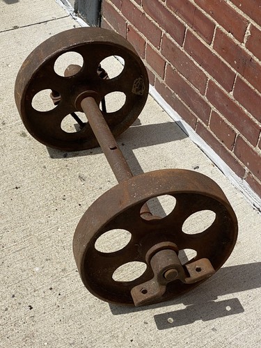 1900 factory cart - c.1900, wheels