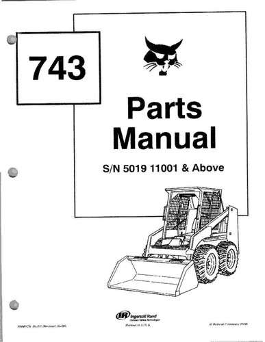 Bobcat 743 skid - 743, steer