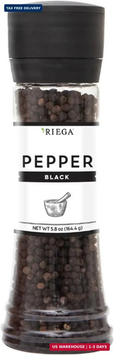 Riega black pepper grinder - riega,
