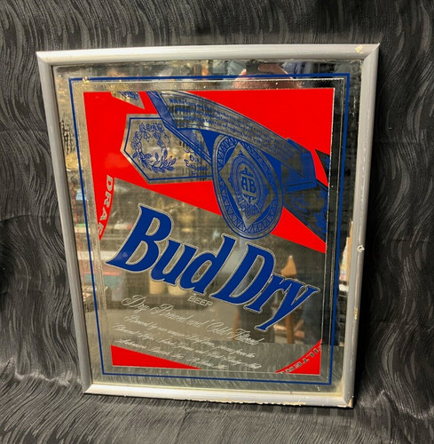 Vtg 1990 bud dry beer - vtg,