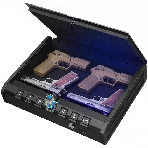Biometric gun safe - gun,
