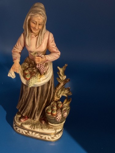 Pretty lady figurine with - pretty,