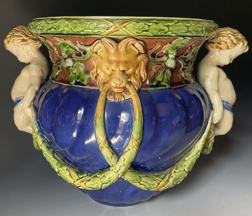 Fine antique minton - antique, majolica