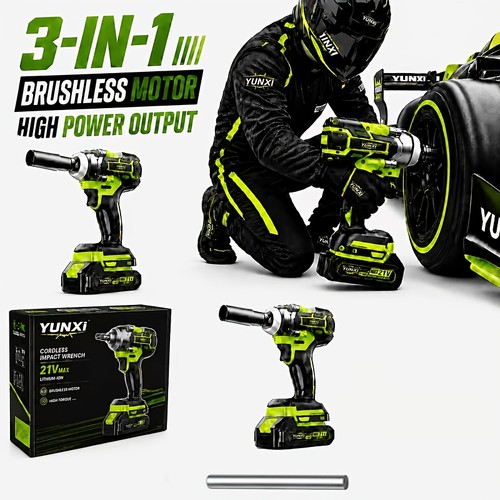 21v brushless cordless impact - 21v,