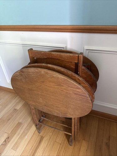 Vintage set oval - vintage, 4