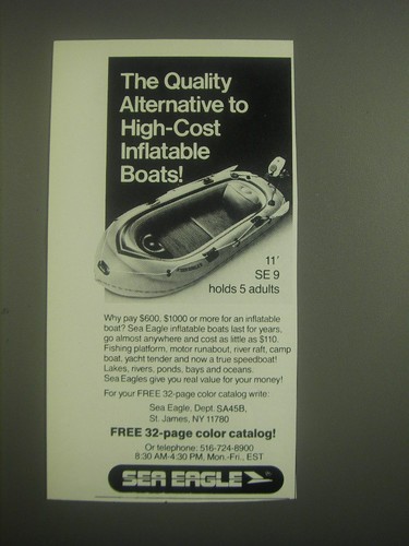 1984 sea eagle inflatable - 9,
