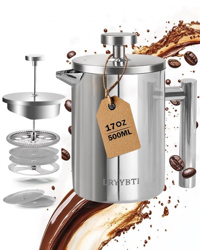 French press coffee maker - french,