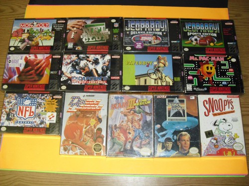 Lot nes snes games - lot,