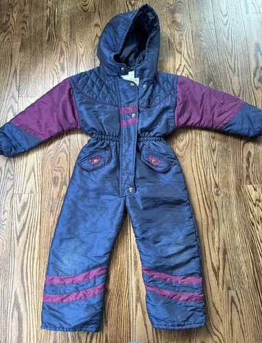 Vintage kids ski - snow, suit
