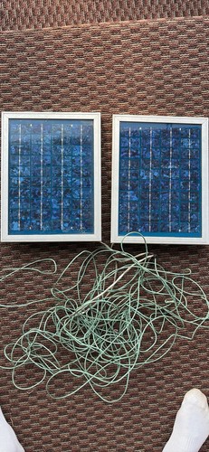 Lot solar panels 35v - of,