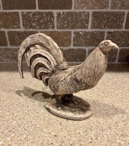 Rooster figurine chicken - 8”,