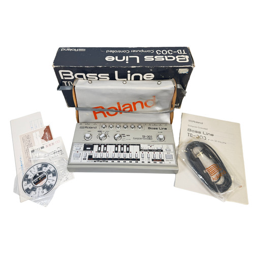 Roland 303 bass line - tb-303,