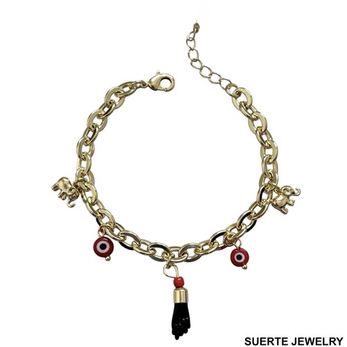 14k gold plated evil - 14k,