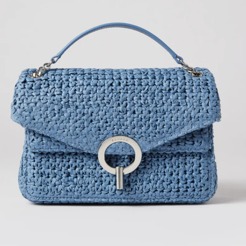 Sandro blue yza - sandro, raffia