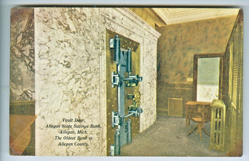 Allegan vault door - mi,