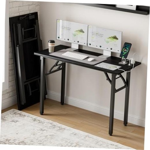 Small folding computer desk - small,