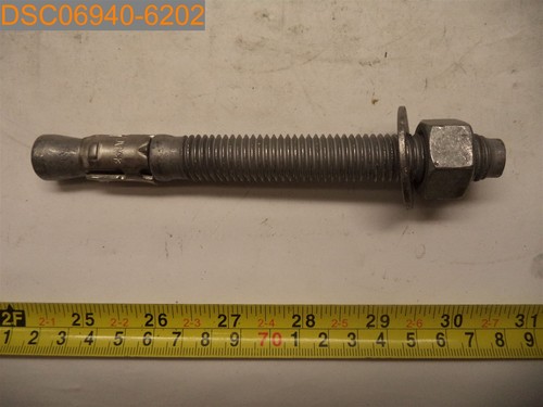 Qty wedge anchors - 6", x