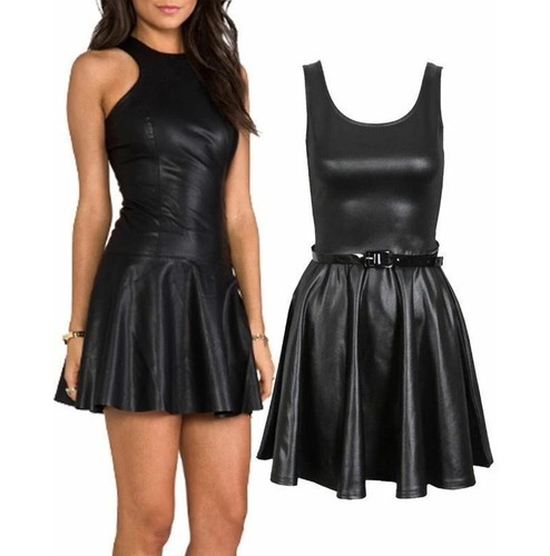 Ladies women pvc skater - women's,