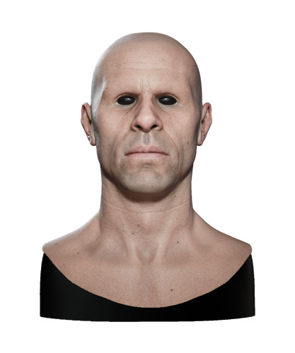 Silicone mask realistic - mask, |