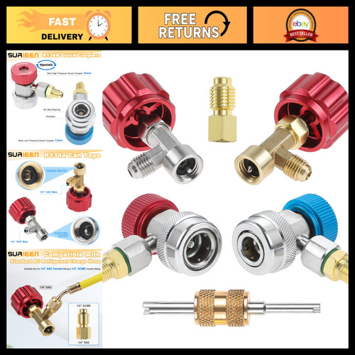 R134a quick coupler adapter - coupler,