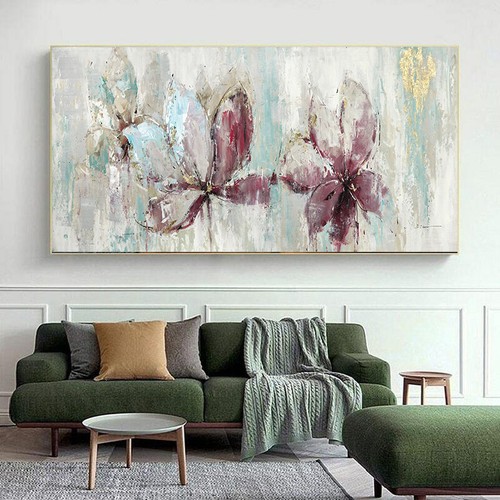 Nordic wall art modern - wall, gold