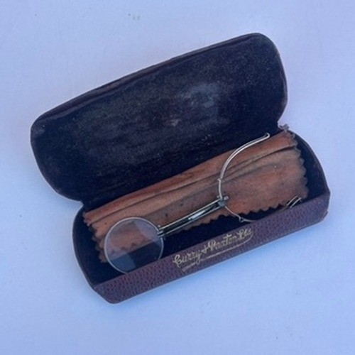 Antique curry paxton folding - &,