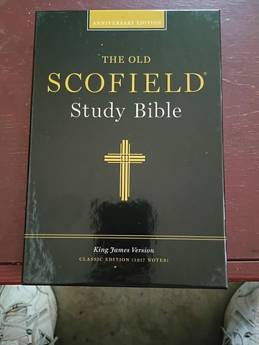 The old scofield - study, bible