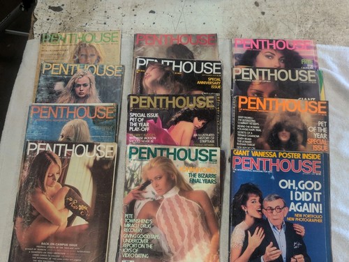 Penthouse magazine lot - 1970,