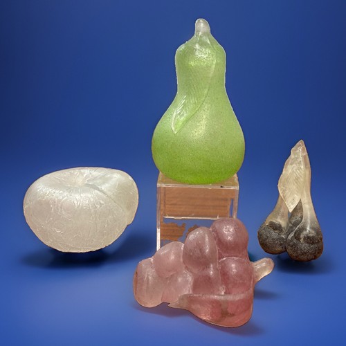 Vtg murano art glass - glass, fruit