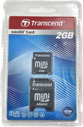 Transcend 2gb microsd flash - transcend,