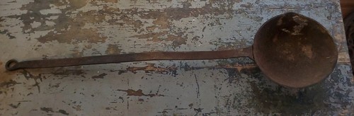 Antique hand forged metal - hand,
