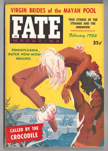 Fate magazine february - magazine, 1956