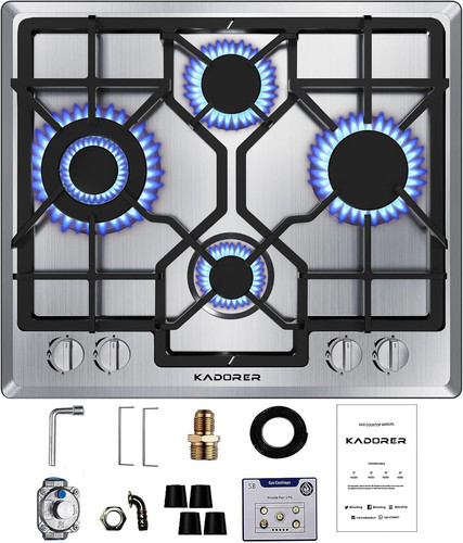 Inch gas cooktop bulit in - 24,