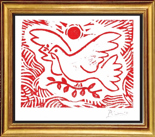 Pablo picasso hand signed ltd - picasso,