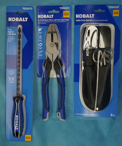 New kobalt tools 9in - new,