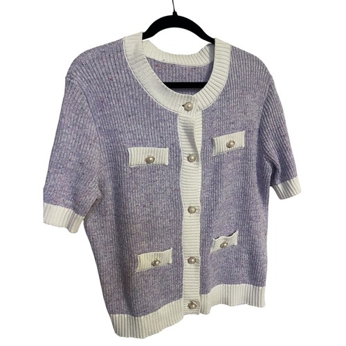 Womens tweed knit cardigan - tweed,