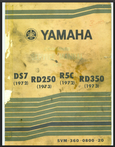 1972 1973 yamaha - 1972-1973, ds7