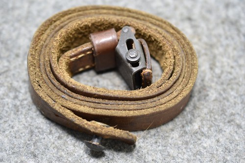 German leather rifle - german, sling