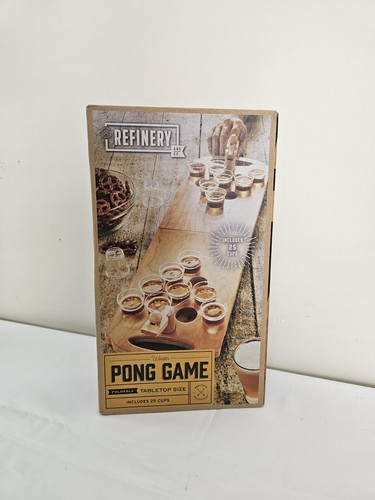 Refinery wooden beer pong - beer,