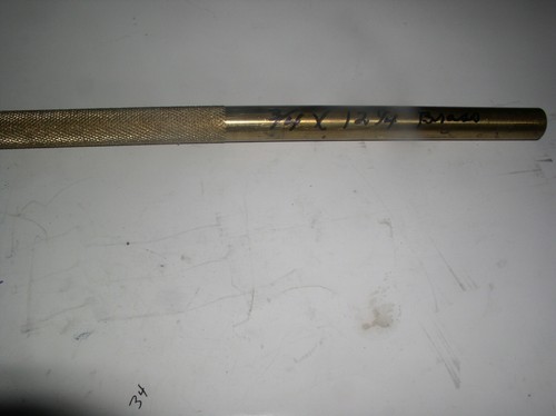 Brass drift punch - brass, x
