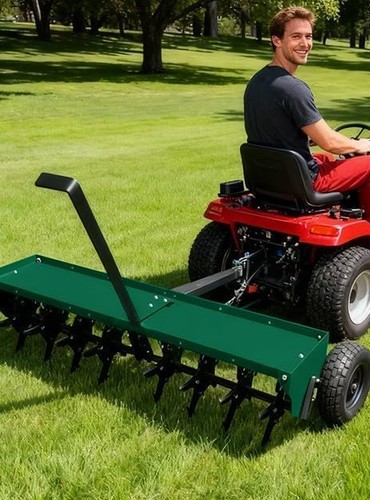 Tow behind core aerator - 48,