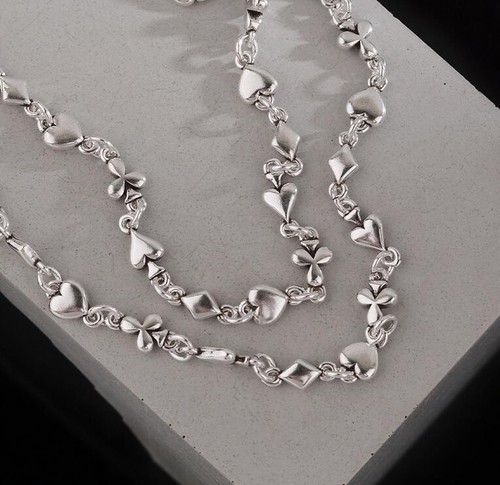 925 sterling silver necklace - 925,