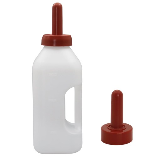 Calf bottle lamb feeding - bottle,