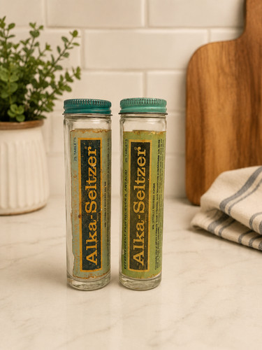 Vintage alka seltzer - vintage,