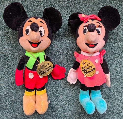 Vintage mickey mouse minnie - &,